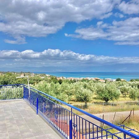 Villa Blue Cocoon - Chrani Messinia Peloponnese- Sea View 800 M From Beach ภายนอก รูปภาพ