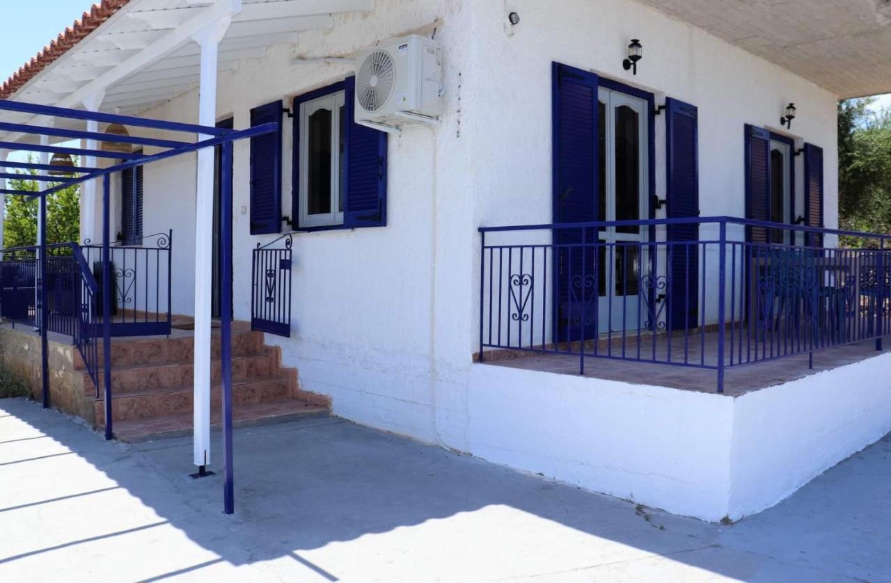 Villa Blue Cocoon - Chrani Messinia Peloponnese- Sea View 800 M From Beach ภายนอก รูปภาพ