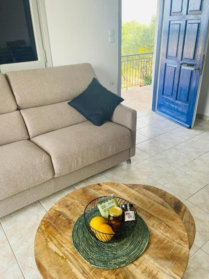Villa Blue Cocoon - Chrani Messinia Peloponnese- Sea View 800 M From Beach ภายนอก รูปภาพ