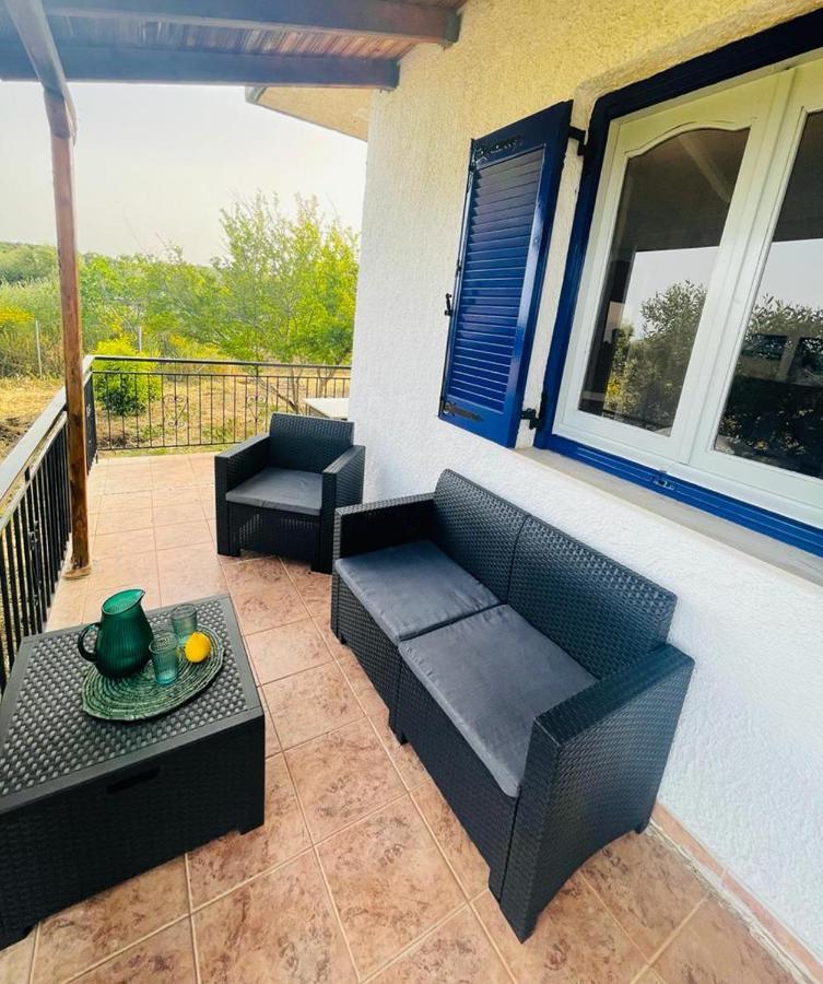 Villa Blue Cocoon - Chrani Messinia Peloponnese- Sea View 800 M From Beach ภายนอก รูปภาพ
