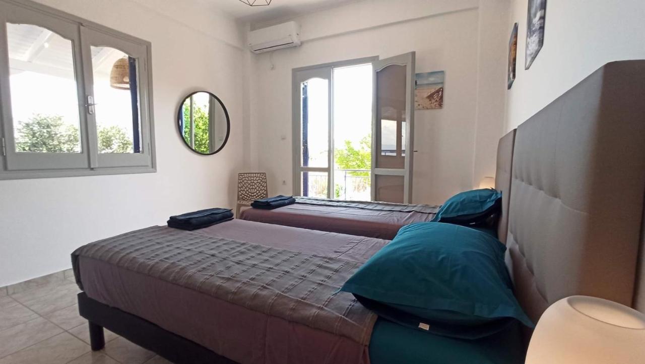 Villa Blue Cocoon - Chrani Messinia Peloponnese- Sea View 800 M From Beach ภายนอก รูปภาพ