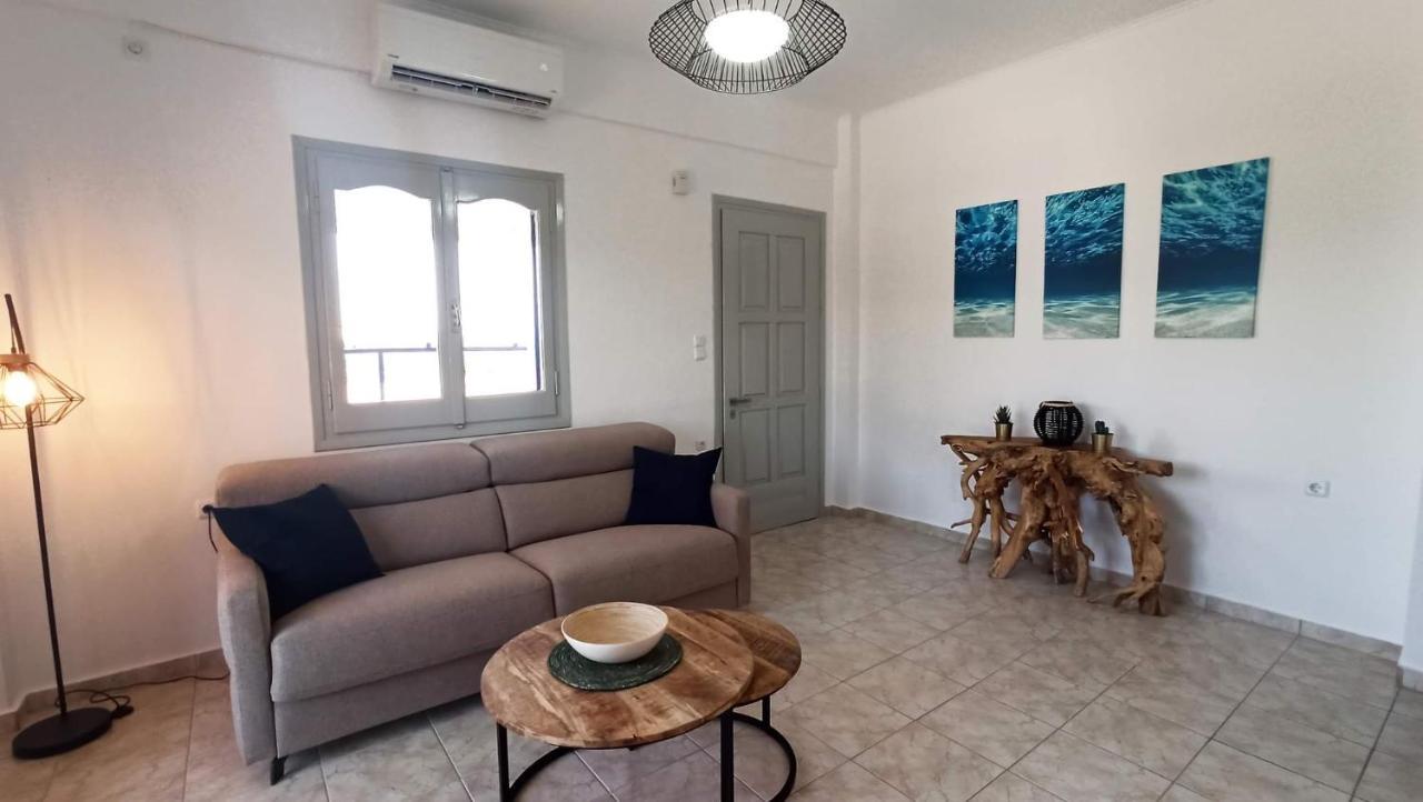 Villa Blue Cocoon - Chrani Messinia Peloponnese- Sea View 800 M From Beach ภายนอก รูปภาพ