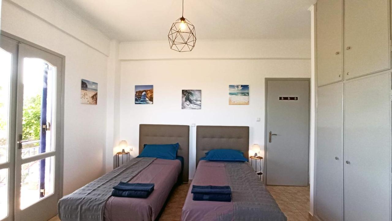 Villa Blue Cocoon - Chrani Messinia Peloponnese- Sea View 800 M From Beach ภายนอก รูปภาพ