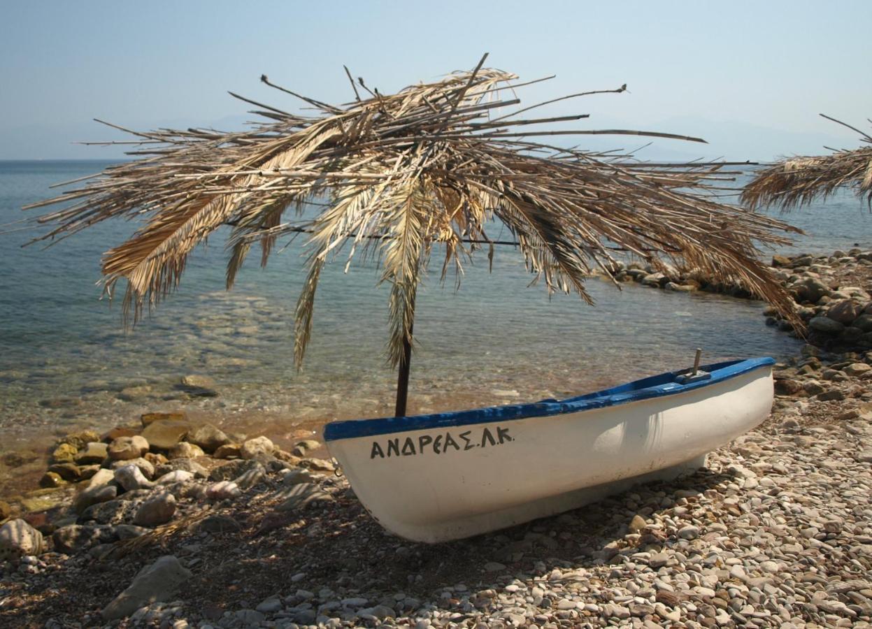 Villa Blue Cocoon - Chrani Messinia Peloponnese- Sea View 800 M From Beach ภายนอก รูปภาพ