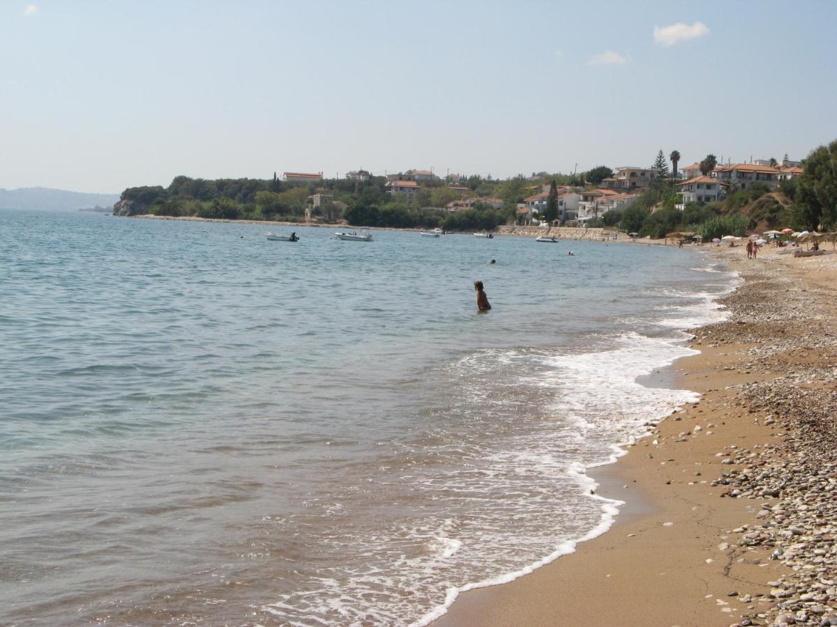 Villa Blue Cocoon - Chrani Messinia Peloponnese- Sea View 800 M From Beach ภายนอก รูปภาพ