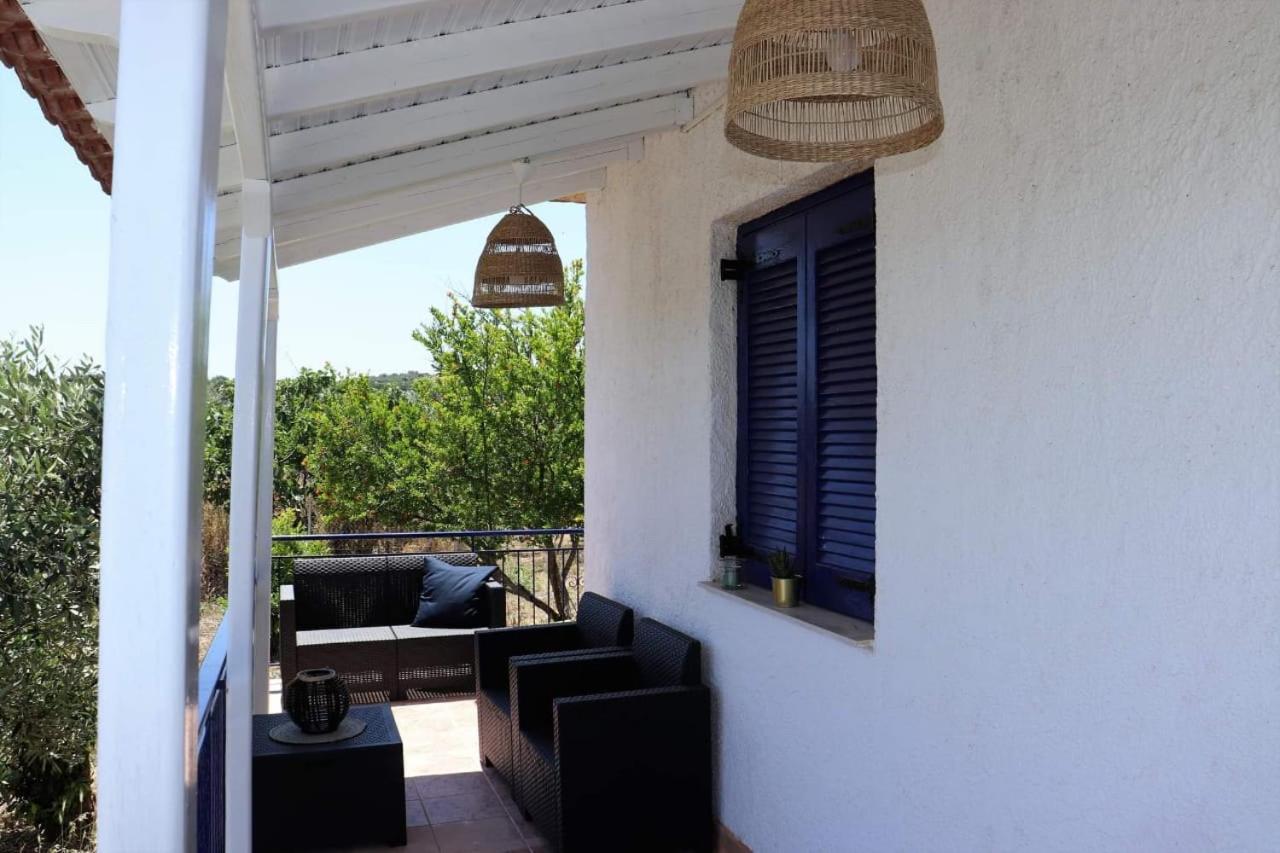 Villa Blue Cocoon - Chrani Messinia Peloponnese- Sea View 800 M From Beach ภายนอก รูปภาพ