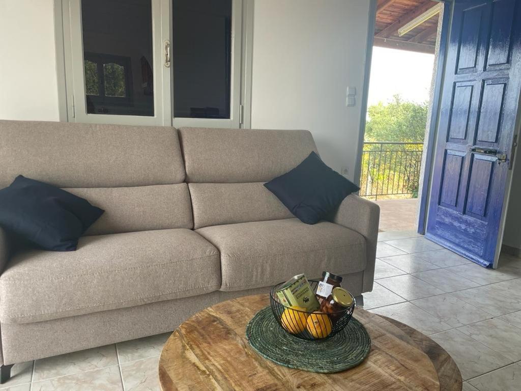 Villa Blue Cocoon - Chrani Messinia Peloponnese- Sea View 800 M From Beach ภายนอก รูปภาพ