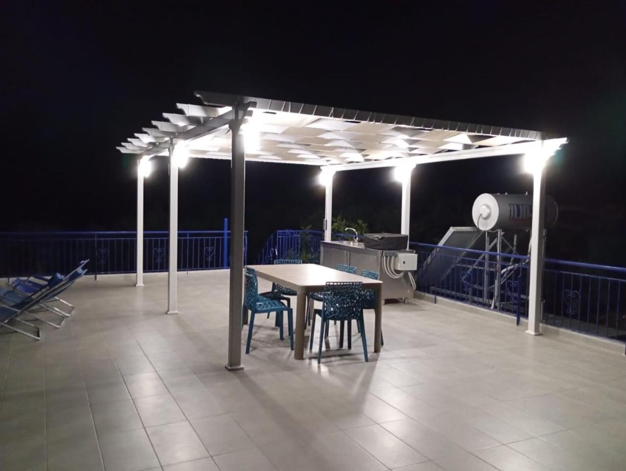 Villa Blue Cocoon - Chrani Messinia Peloponnese- Sea View 800 M From Beach ภายนอก รูปภาพ